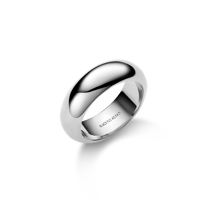 Maria Black Omotesando Chunky Ring Silver Media 1 av 3