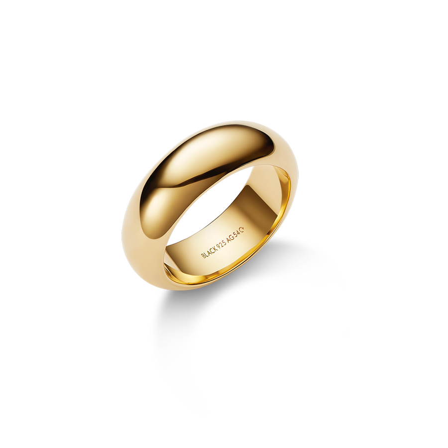Maria Black Omotesando Chunky Ring Gold