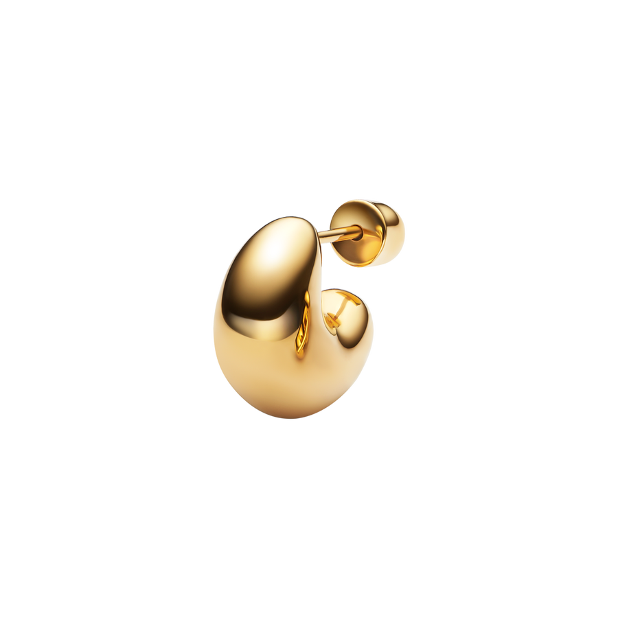 Maria Black Tryvann Pillow Earring Gold