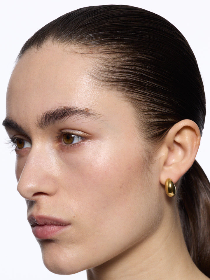 Maria Black Tryvann Pillow Earring Gold