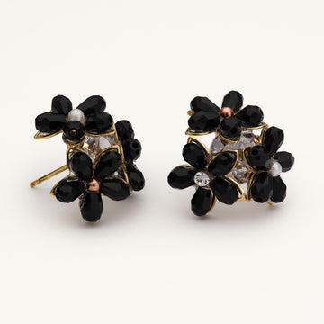 Lily and Rose Eugenie Earrings Black