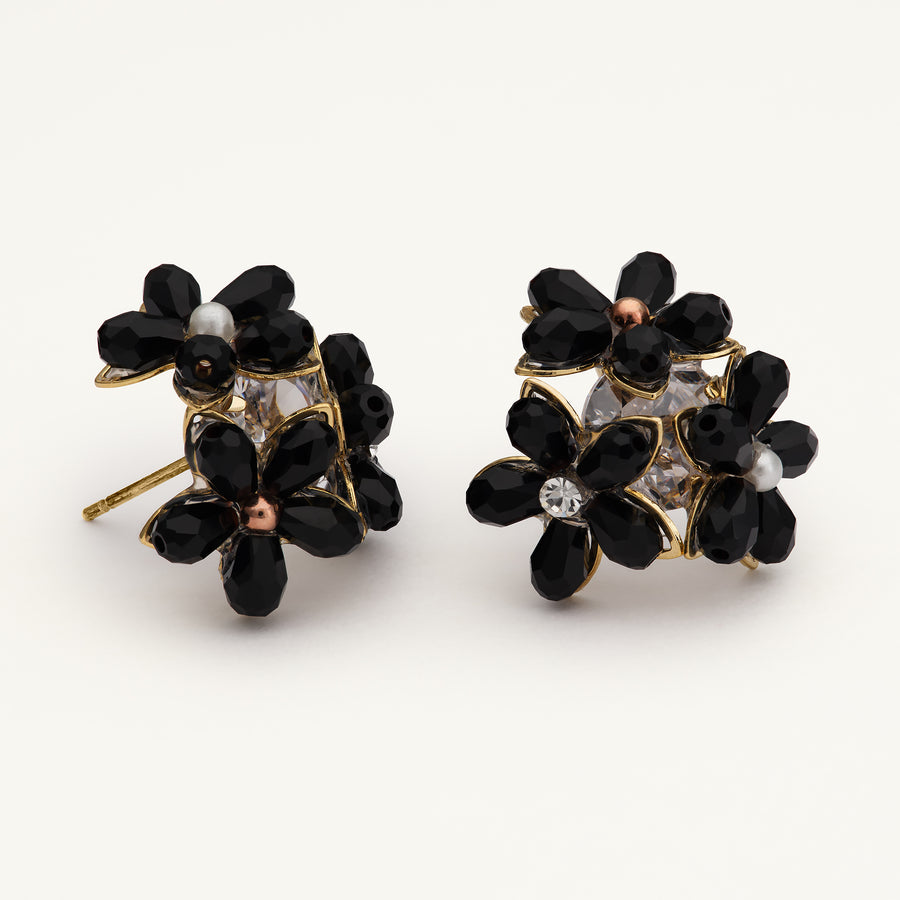 Lily and Rose Eugenie Earrings Black