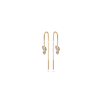 Maria Black Swift Earrings 01 Gold - PAIR