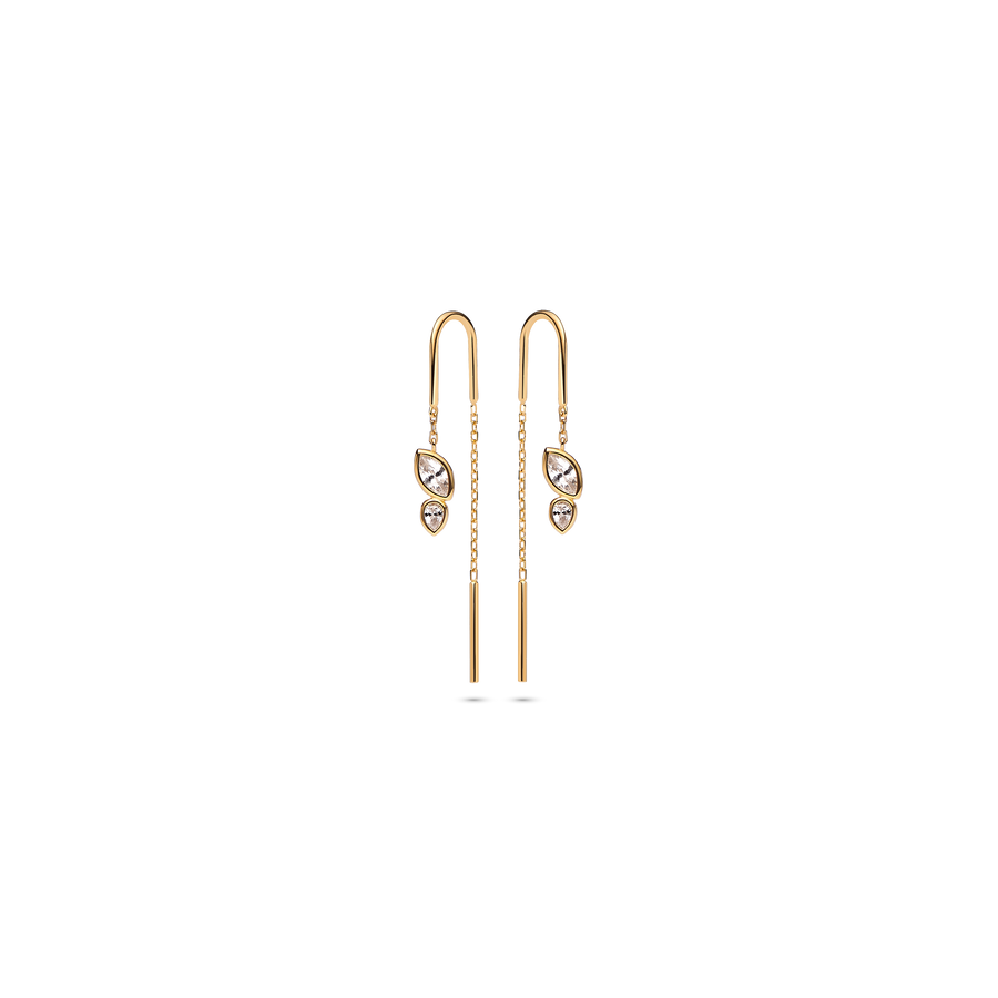 Maria Black Swift Earrings 01 Gold - PAIR