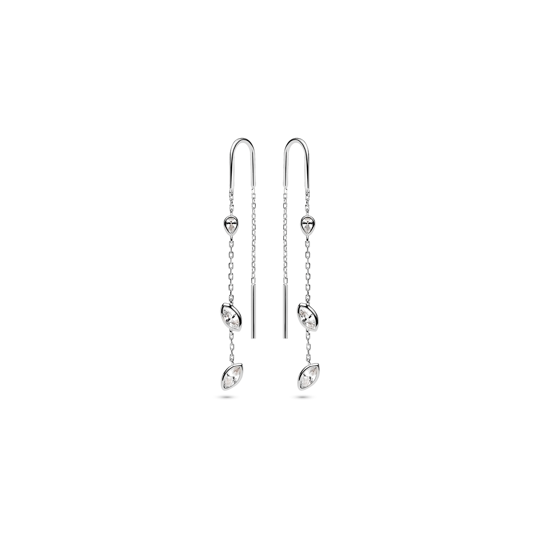 Maria Black Swift Earrings 02 Silver - PAIR