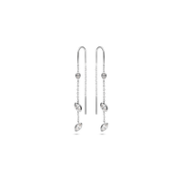 Maria Black Swift Earrings 02 Silver - PAIR