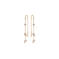 Maria Black Swift Earrings 02 Gold - PAIR