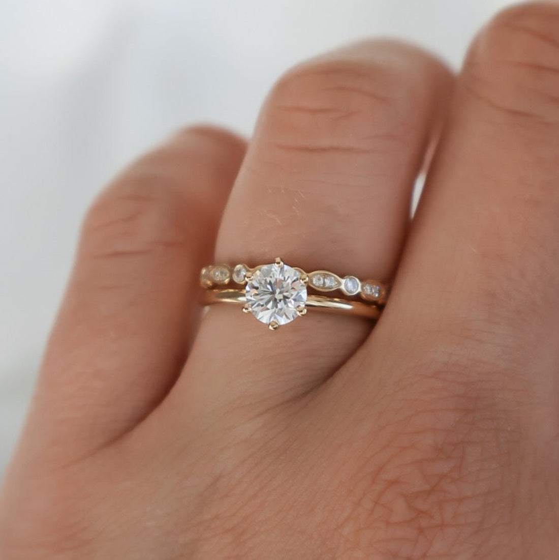 Ernst Forssell Collectées Adèle 0,70 ct Förlovningsring