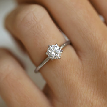 Ernst Forssell Collectées Adèle 0,80 ct Förlovningsring