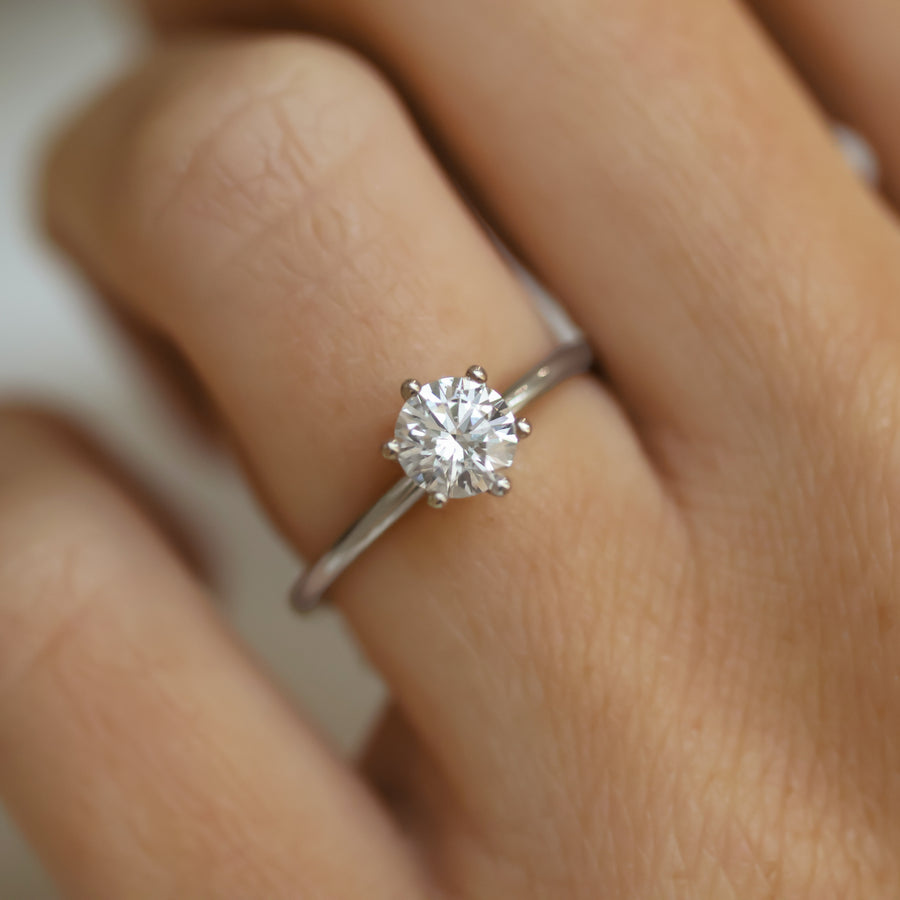 Ernst Forssell Collectées Adèle 0,80 ct Förlovningsring