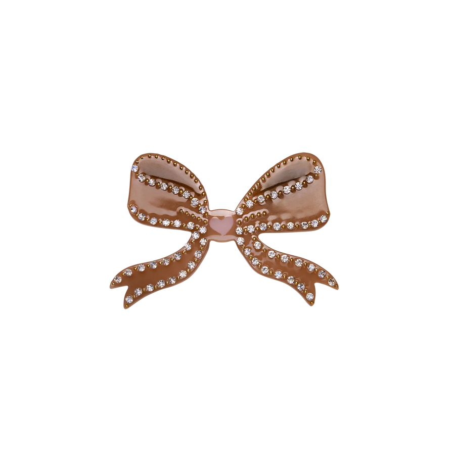 Maanesten Bow Clip Mocha