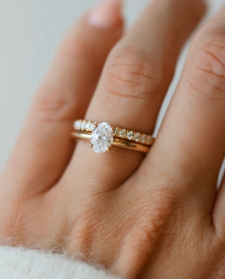 Ernst Forssell Collectées Claire Oval Cut 0,80 ct Förlovningsring