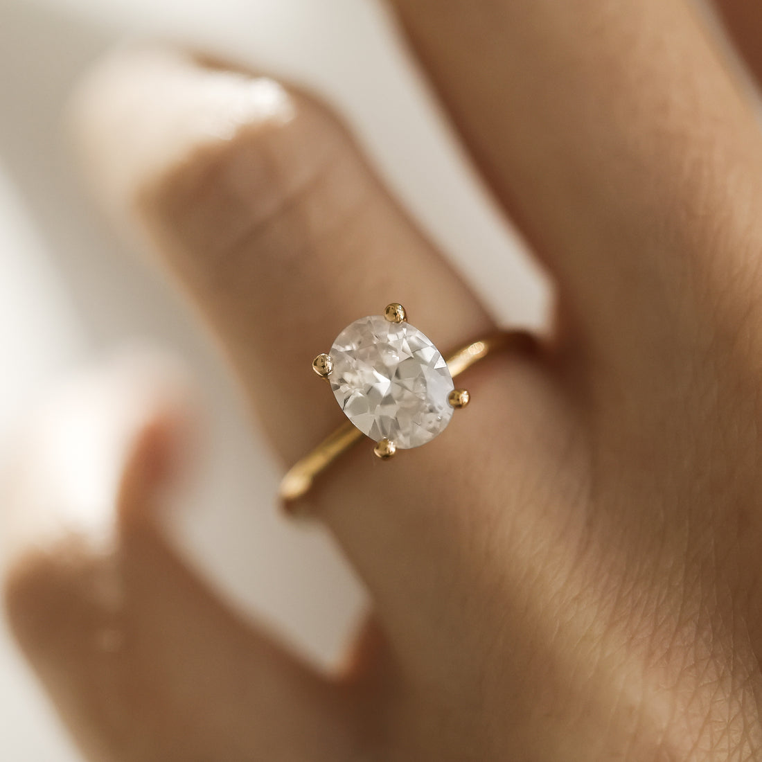 Ernst Forssell Collectées Claire Oval Cut 2,00 ct Förlovningsring