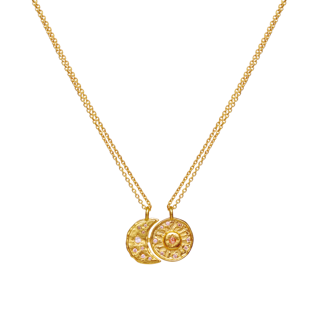     Friendship-necklace-gold-maanesten