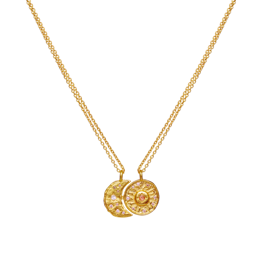     Friendship-necklace-gold-maanesten