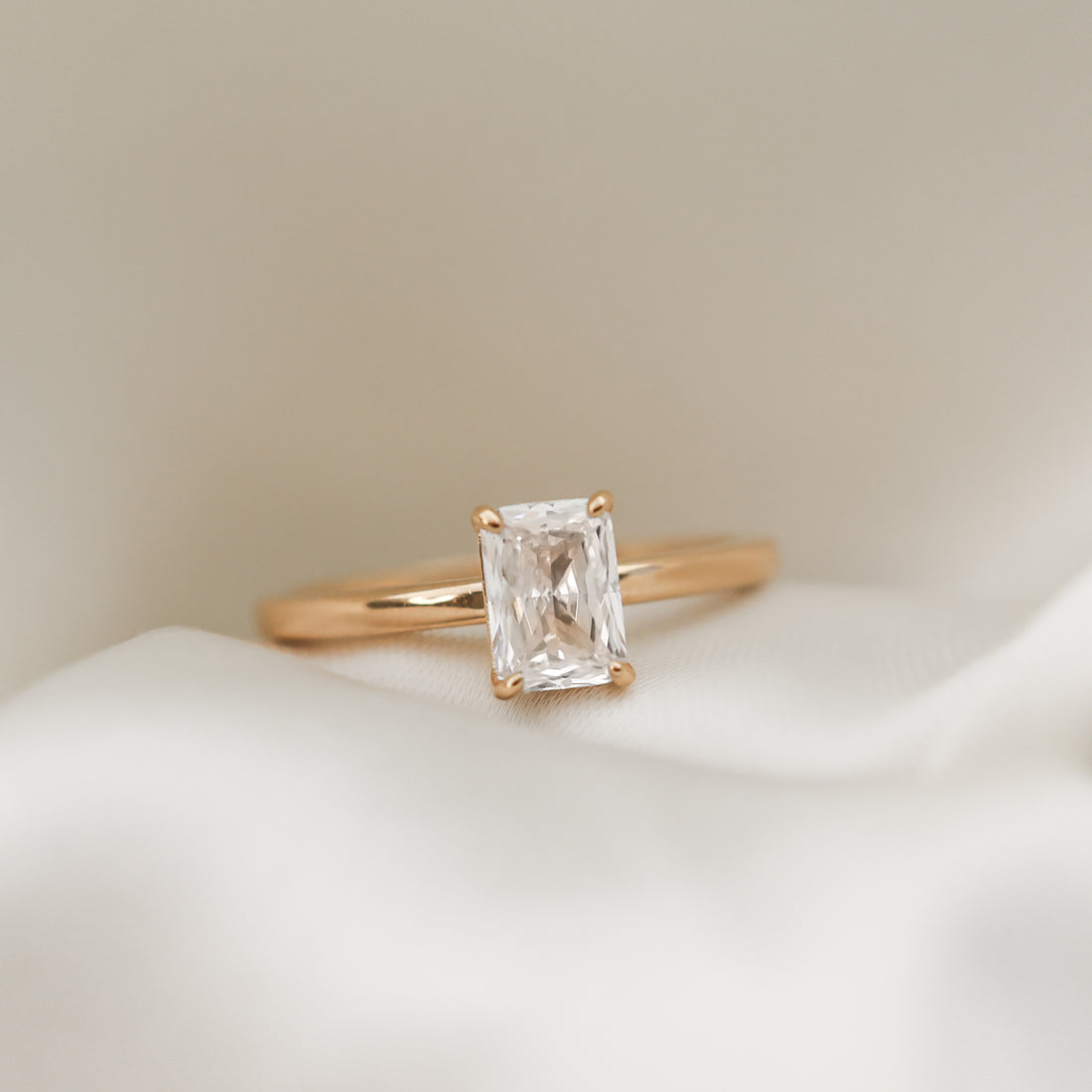 Ernst Forssell Collectées Kate Radiant Cut 1,00 ct Förlovningsring