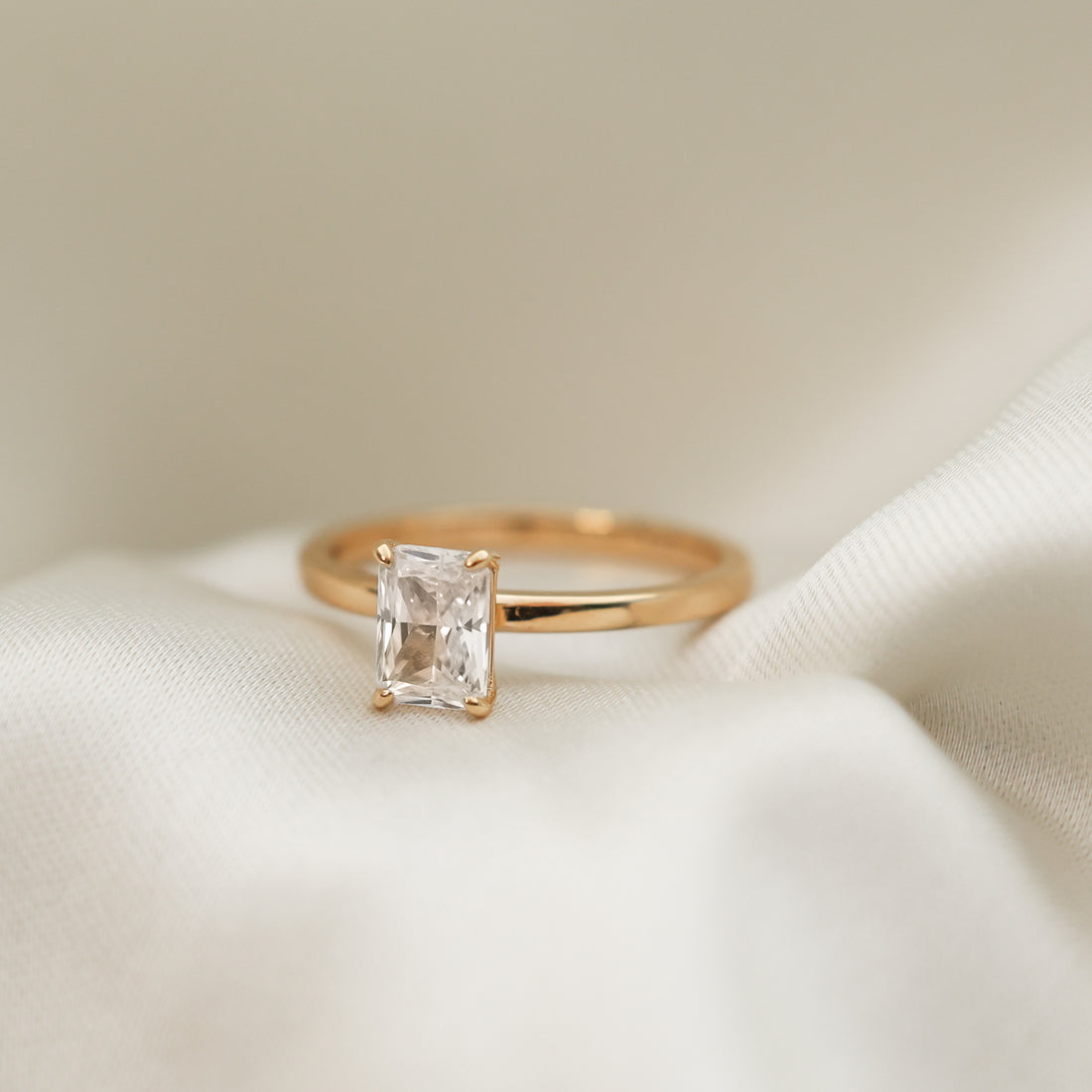 Ernst Forssell Collectées Kate Radiant Cut 1,00 ct Förlovningsring
