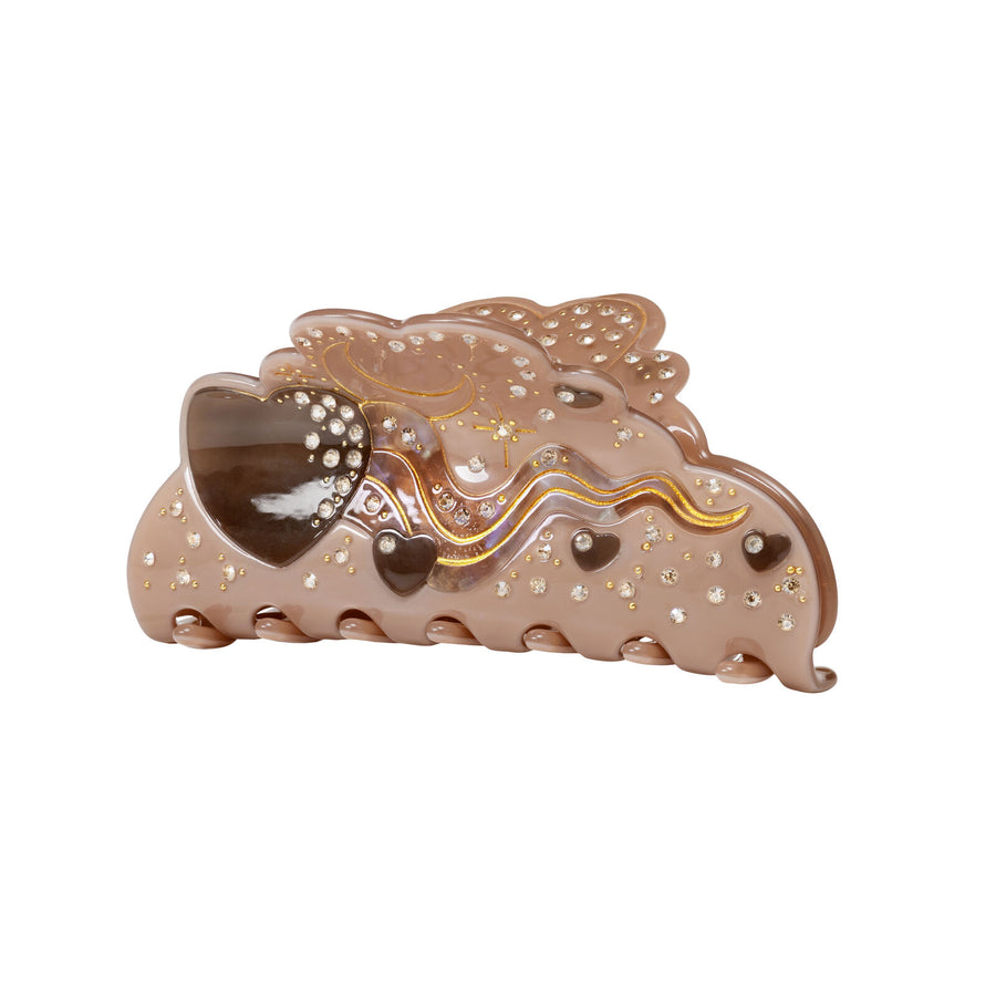 Maanesten Love Comet Hairclaw Chocolate