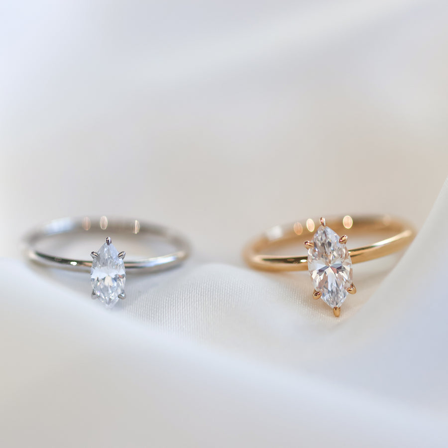 Madison Marquise cut 1ct & 0,50ct