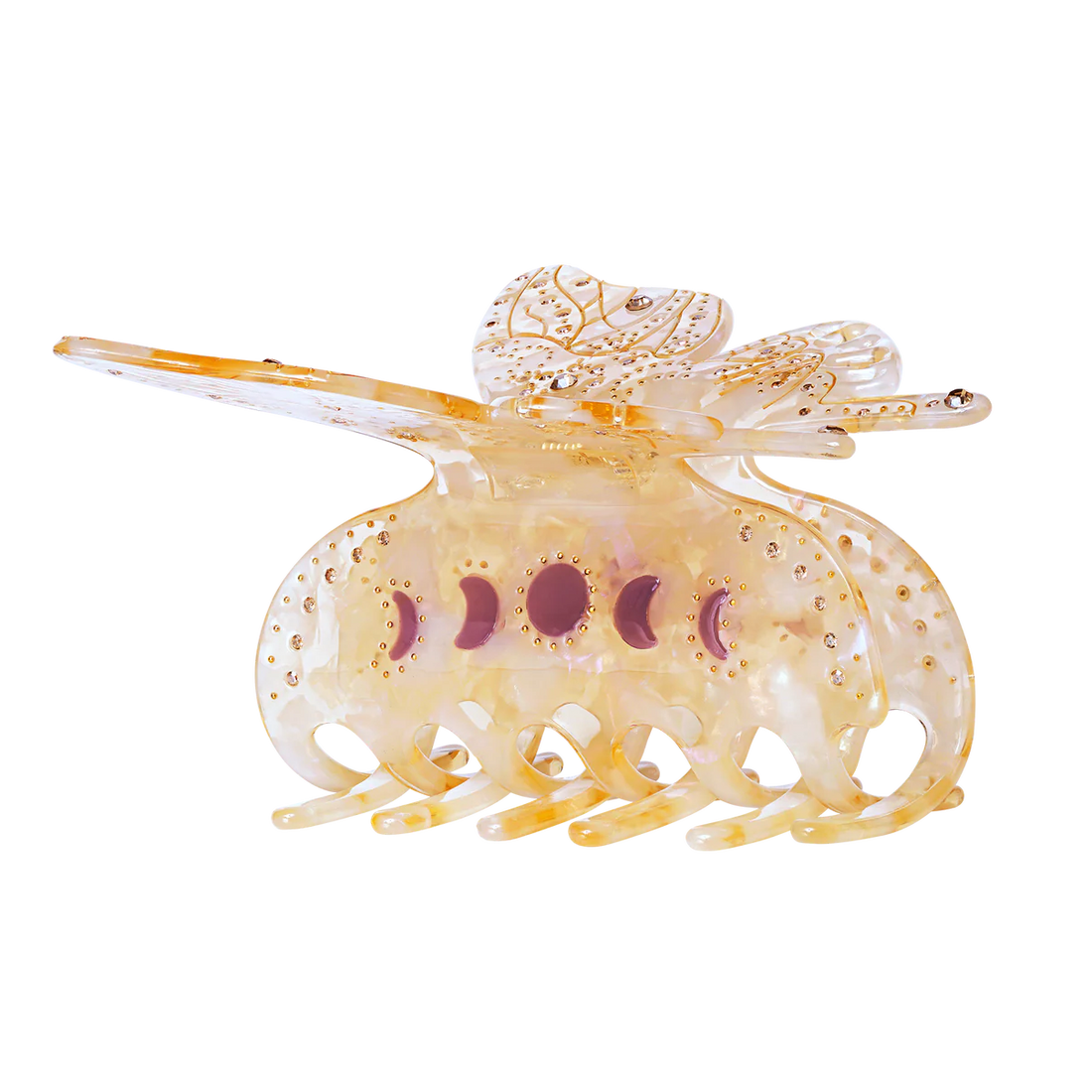 Maanesten Nabi Pumpkin Hair Claw