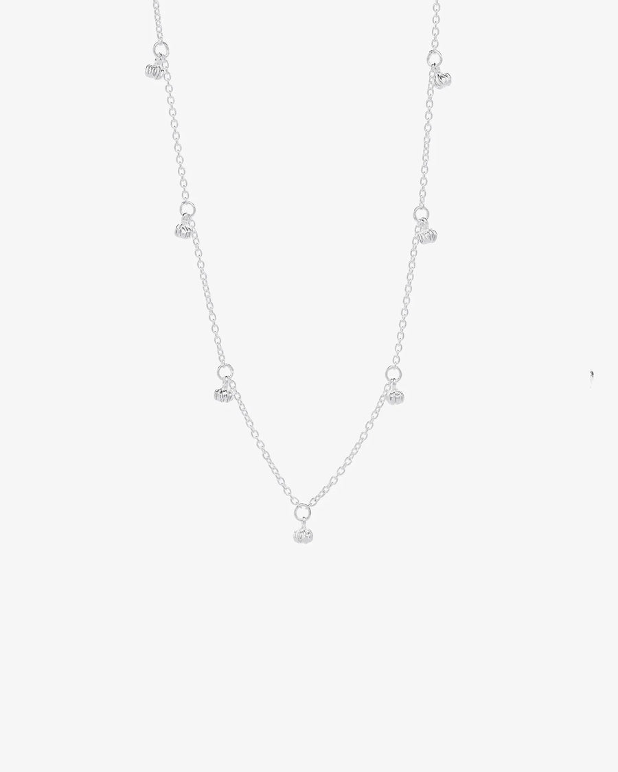 Drakenberg Sjölin New Bud Drop Full Necklace Silver