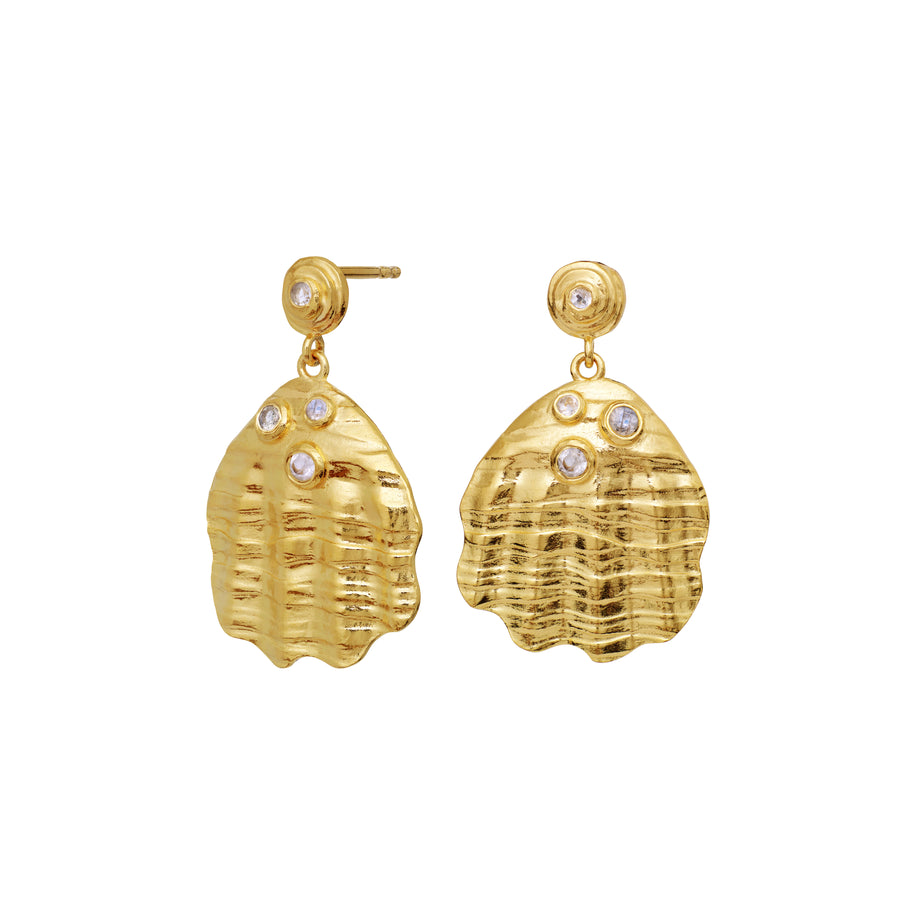 Maanesten Palma Earrings - Gold