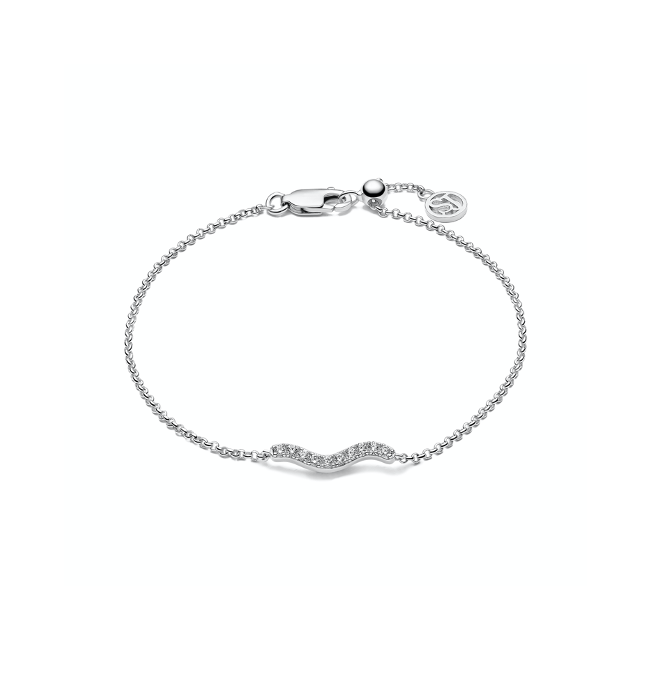 Sif Jakobs Ellera Waves Bracelet Silver