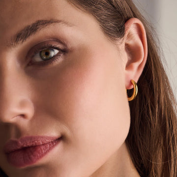 if Jakobs Carrara Pianura Medio Earrings - Guld