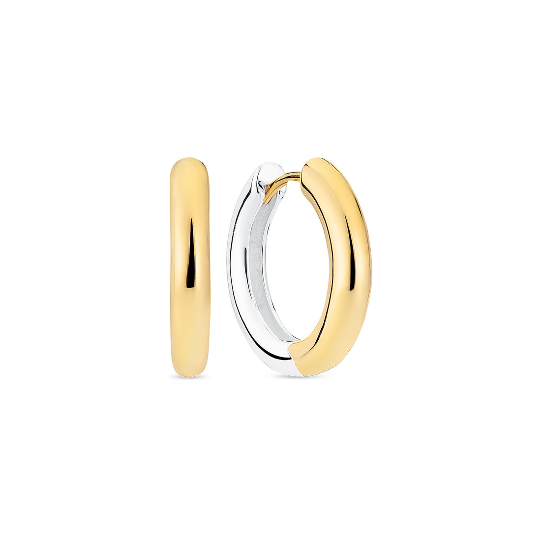 Sif Jakobs Carrara Pianura Medio Earrings Silver/Guld