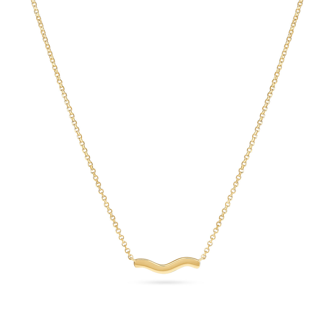 Sif Jakobs Ellera Waves Pianura Necklace Guld