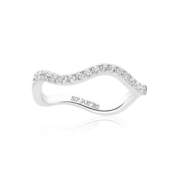 Sif Jakobs Ellera Wave Ring Silver