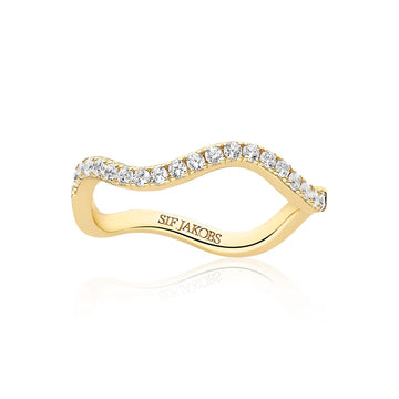 Sif Jakobs Waves Ring Guld