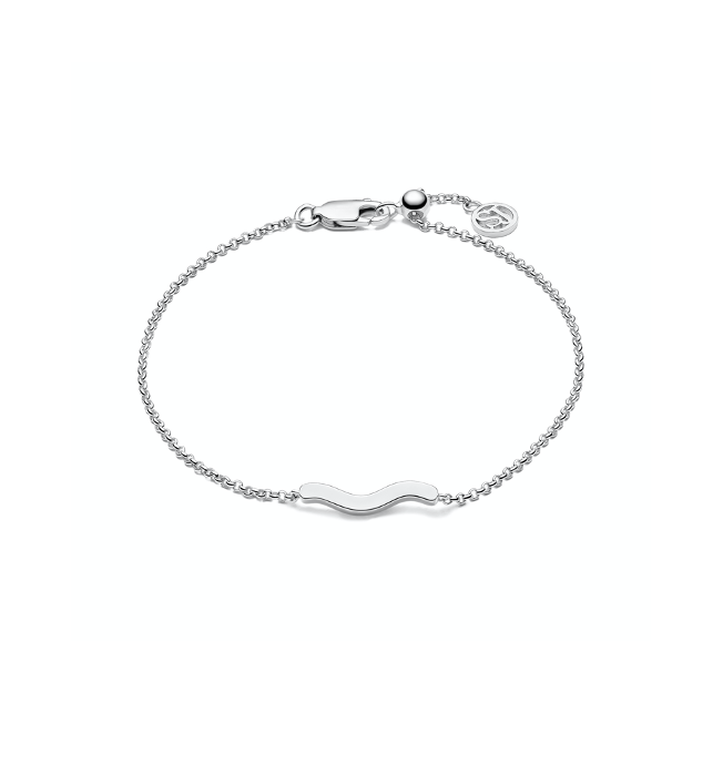 Sif Jakobs Ellera Waves Pianura Bracelet Silver