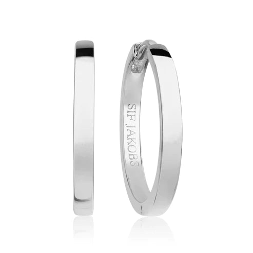 Sif Jakobs Ellera Pianura Grande Earrings - Silver