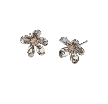 Lily and Rose Petite Eponine Stud Earrings – Silver