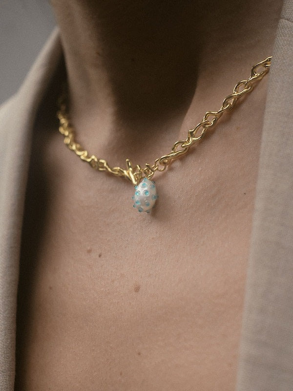 Maria Black Juno Necklace 43 Gold