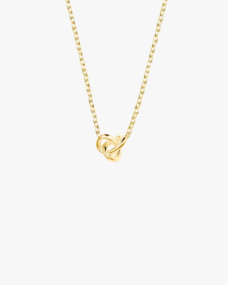 Drakenberg Sjölin Le Knot Drop Necklace - Gold