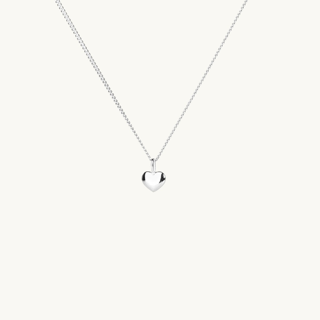 Emma Israelsson Love Filled Heart Necklace Silver