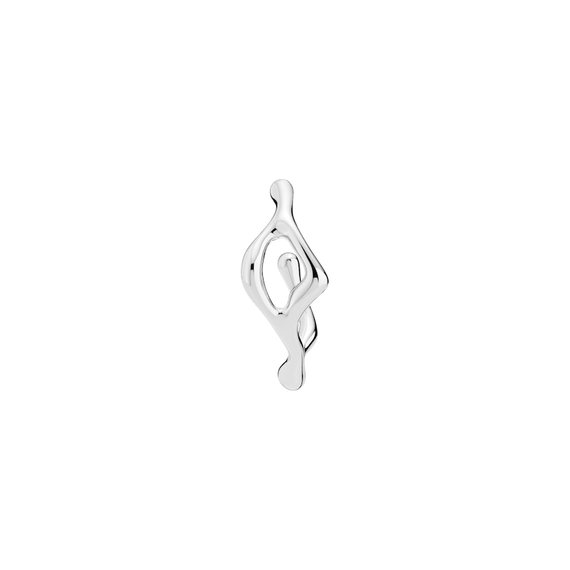 Maria Black Luna Hoop 14 Silver