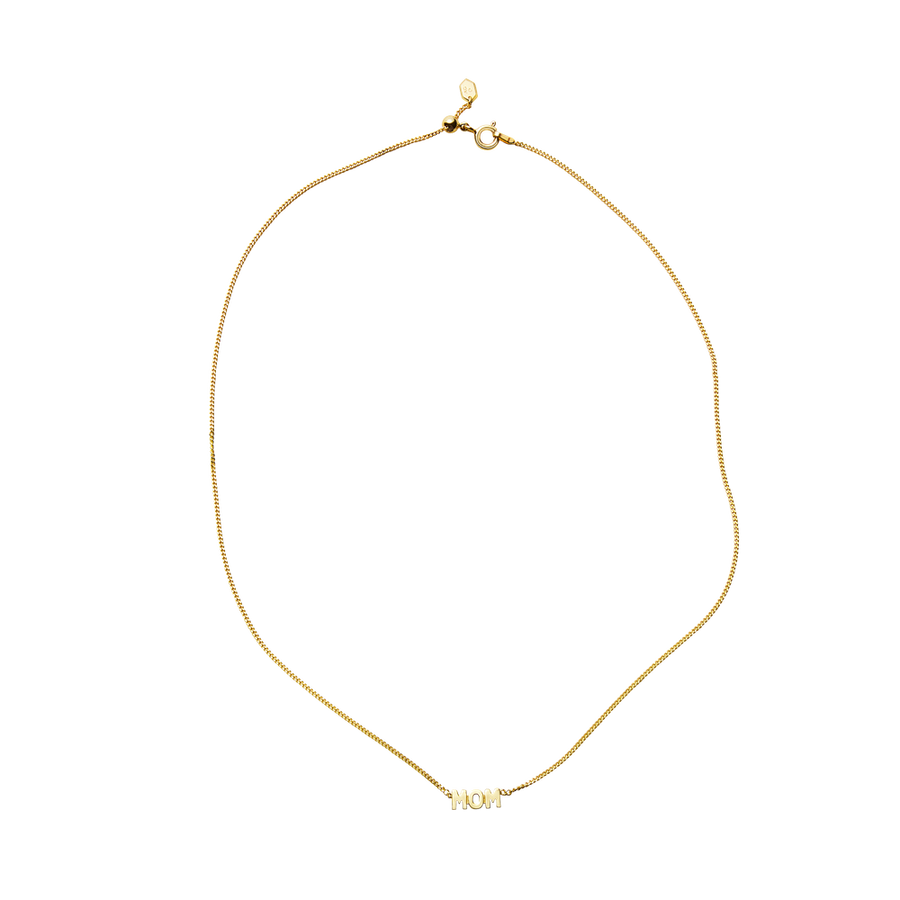 Maria Black Mom Necklace 43 Gold