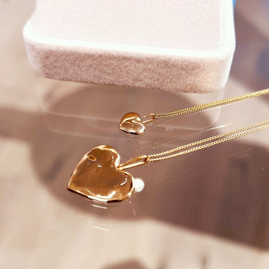 organic-heart-necklace-gold-emma-israelsson