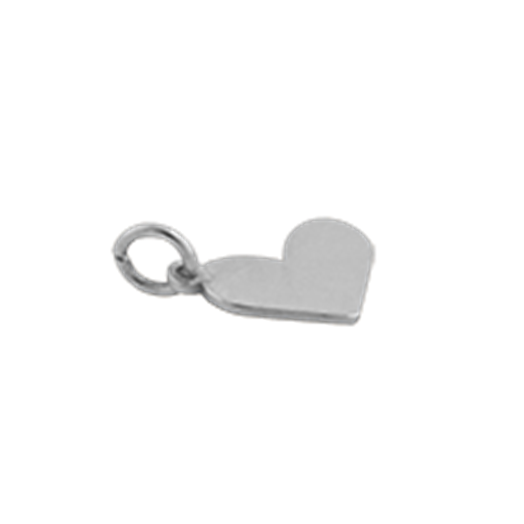 CU Jewellery Letters heart silver