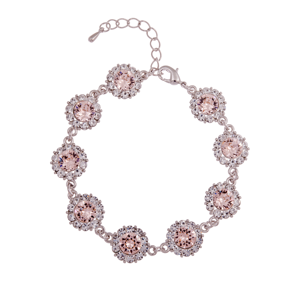 Lily and Rose Sofia bracelet Silk (silver)
