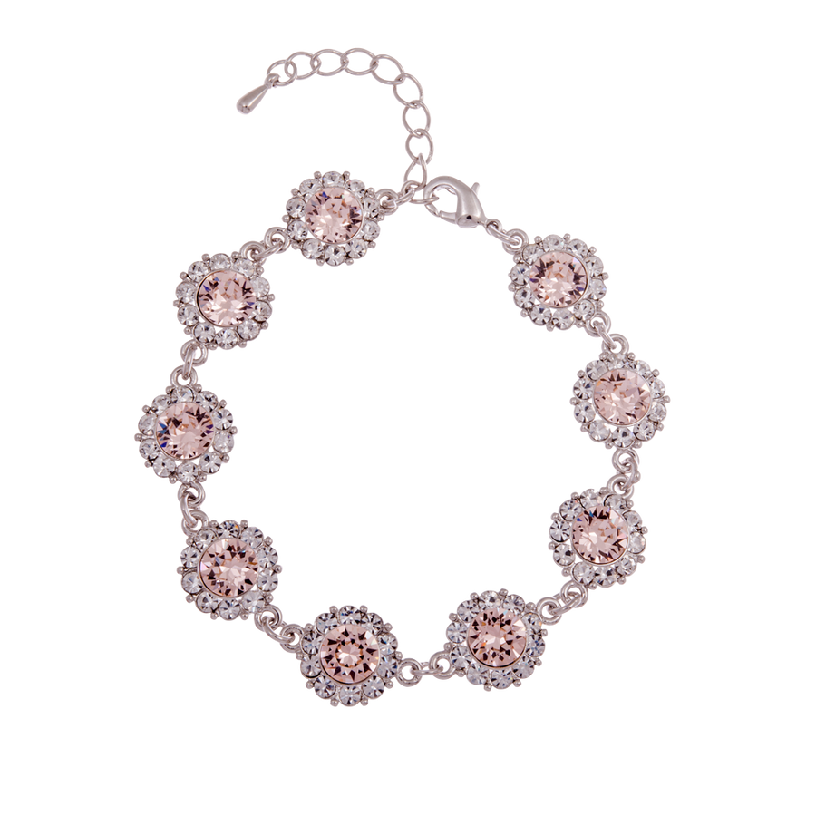 Lily and Rose Sofia bracelet Silk (silver)