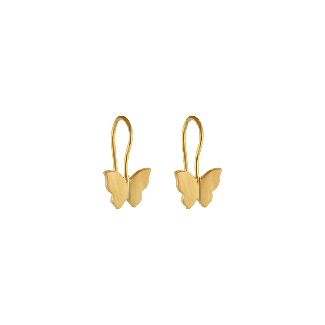 CU Jewellery Butterfly short ear gold