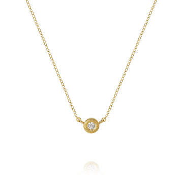 Dulong Glory Halsband i 18K Guld med 1 Brilliant 0,11 ct