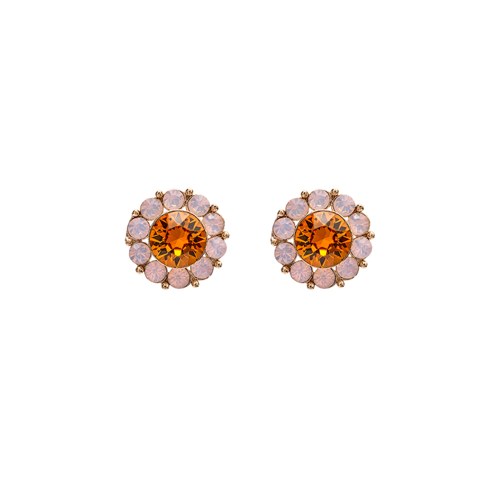 Lily and Rose Miss Sofia earrings - Topaz rose