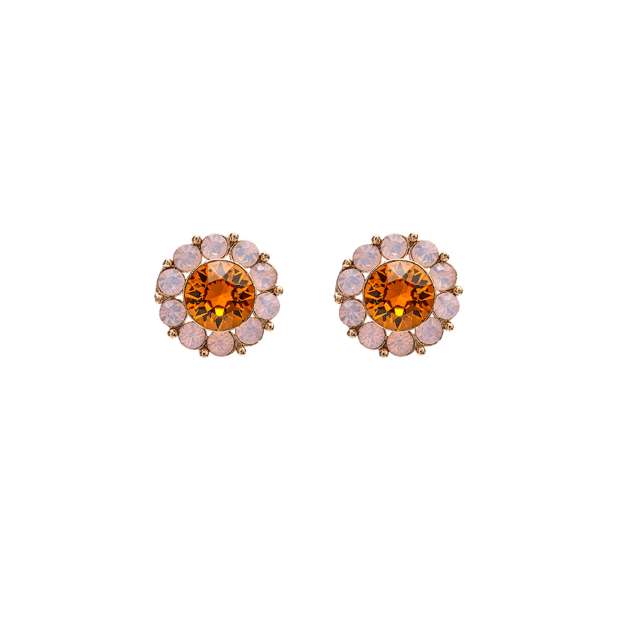 Lily and Rose Miss Sofia earrings - Topaz rose