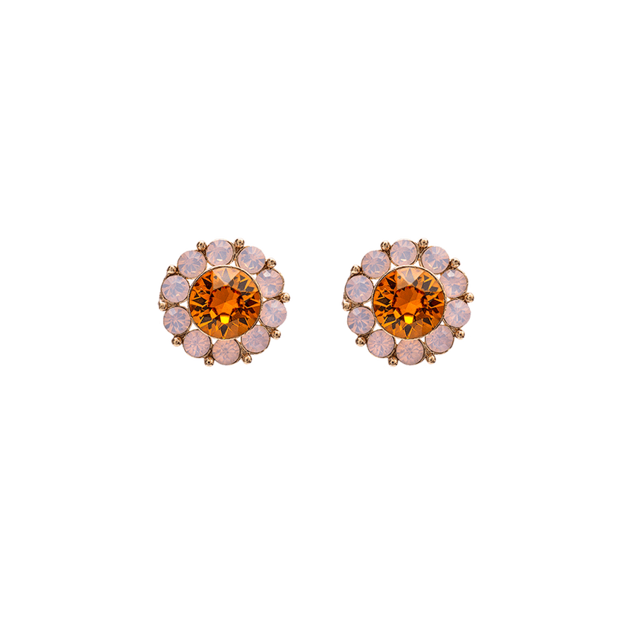 Lily and Rose Miss Sofia earrings - Topaz rose