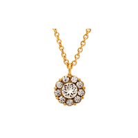 Lily and Rose Petite Miss Sofia Necklace - Crystal (Gold)